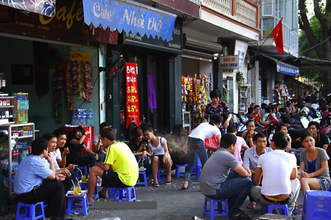 Hanoi Coffee street