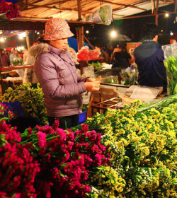 flower market hanoi